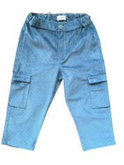 Pantalone Cargo Blu_1